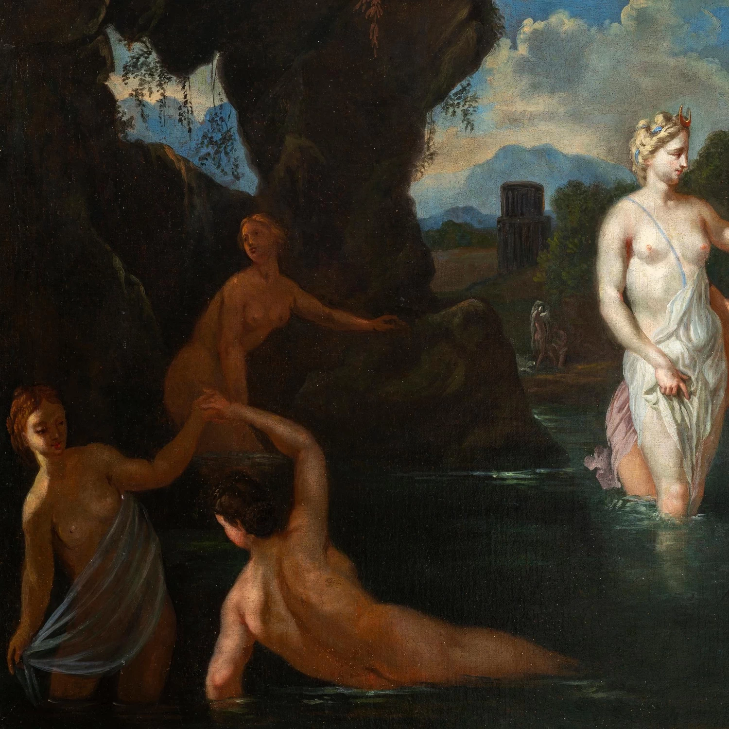 Diana e Callisto - dettaglio